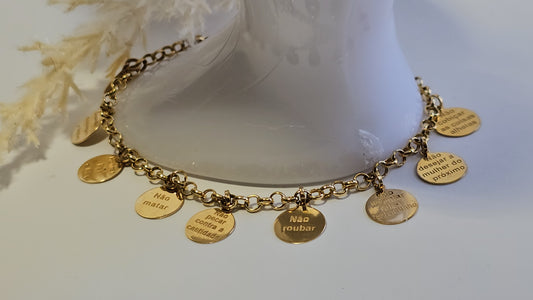 Brl 10 Amendment religious bracelet