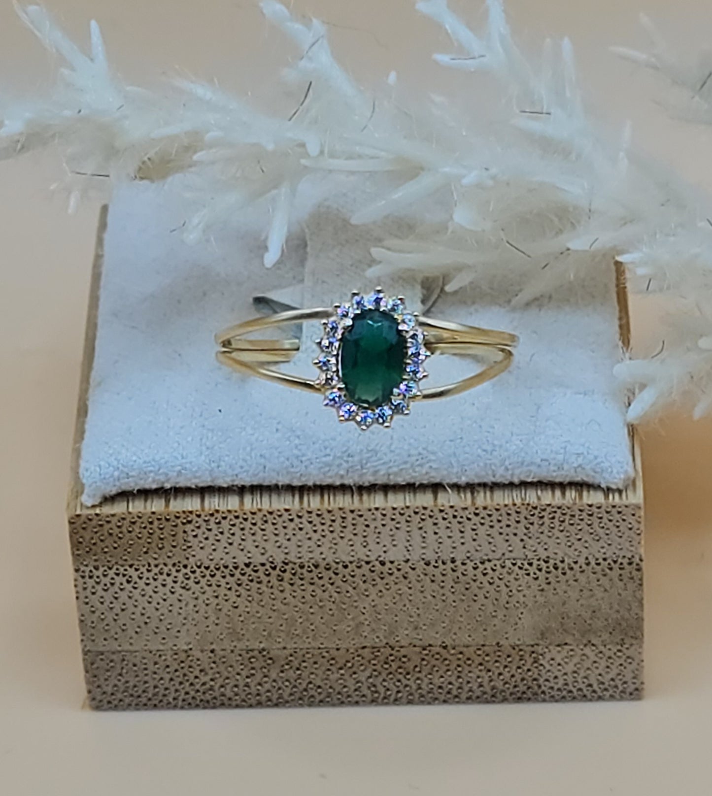 Ring green Cz