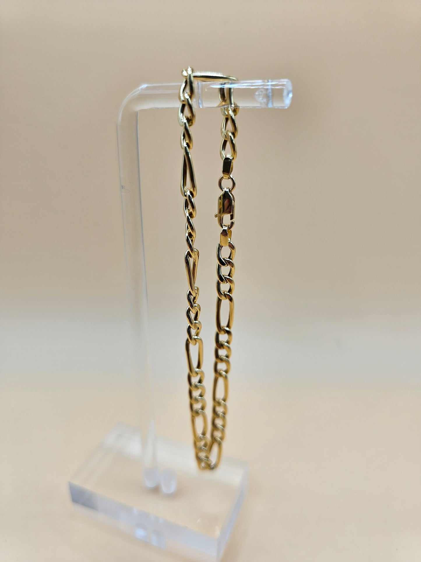 Men's block bracelet