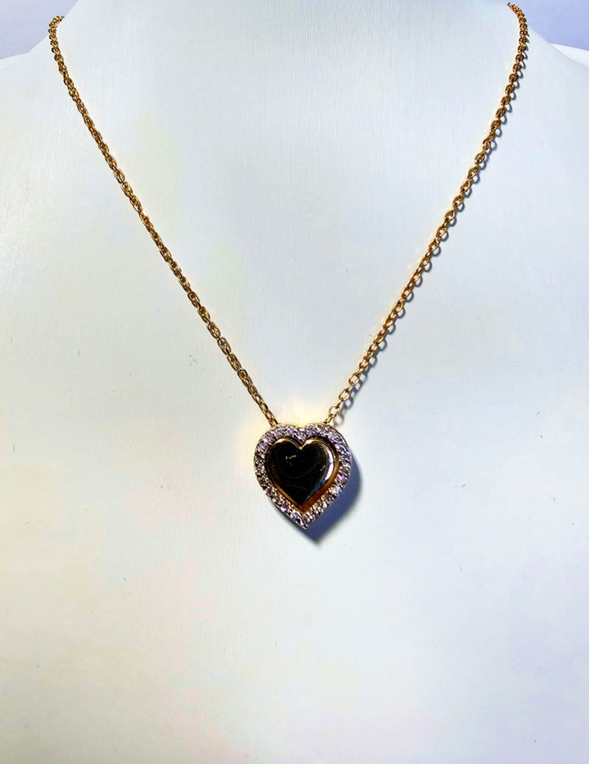 DH Diamond Heart Necklace