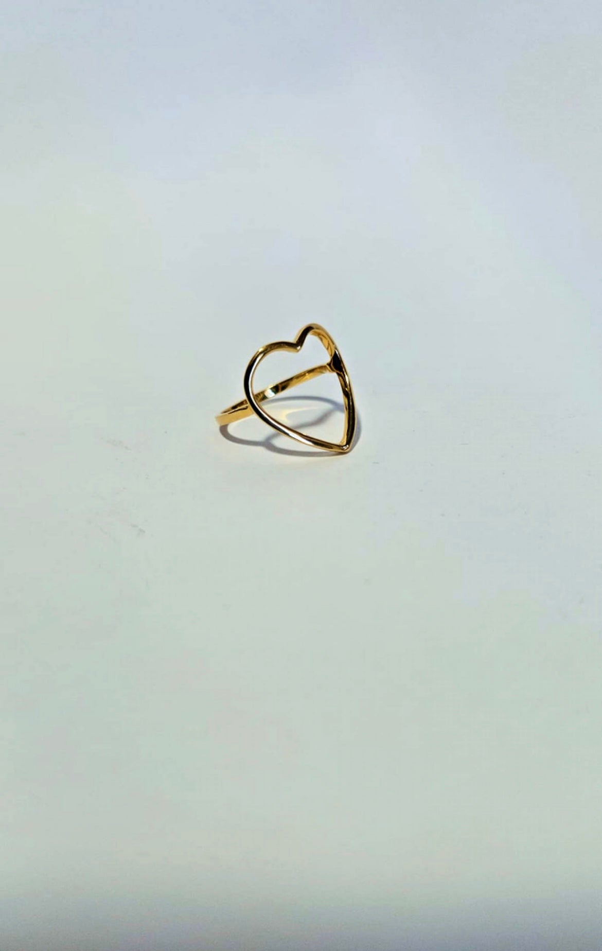 Golden Heart Ring