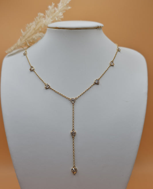 Tie Heart necklace