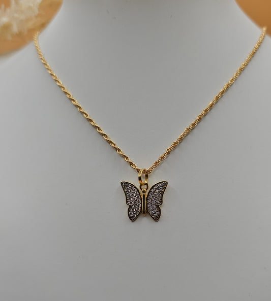 Butterfly necklace