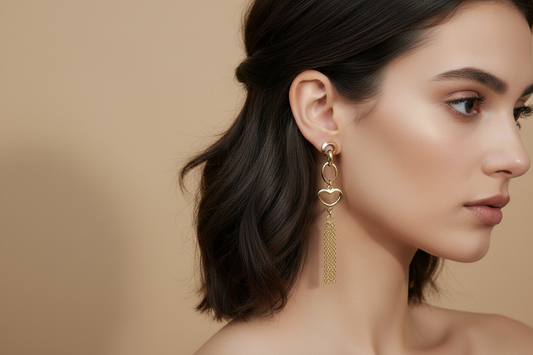 Love string earring