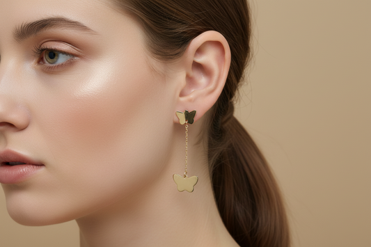 Butterfly earring