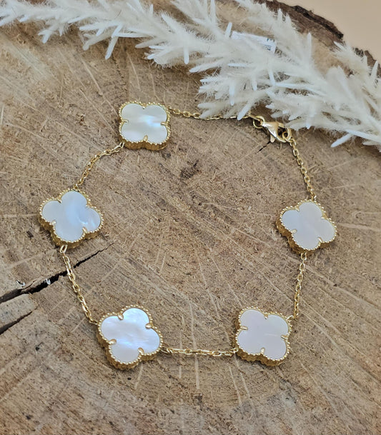 Mother of pearl Inspiration Bracelet