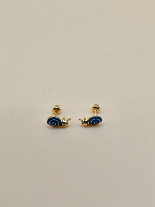Snail kids earring