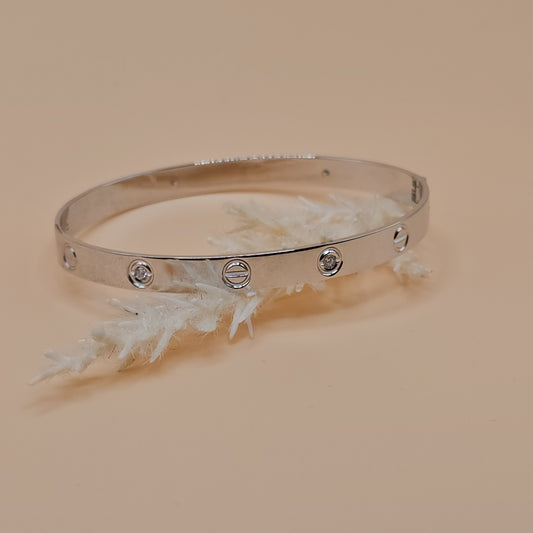White gold bracelet