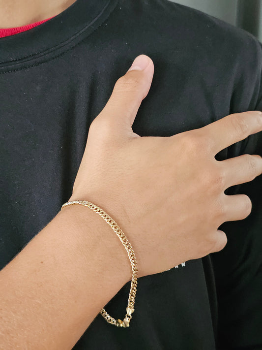 Men's link bracelet