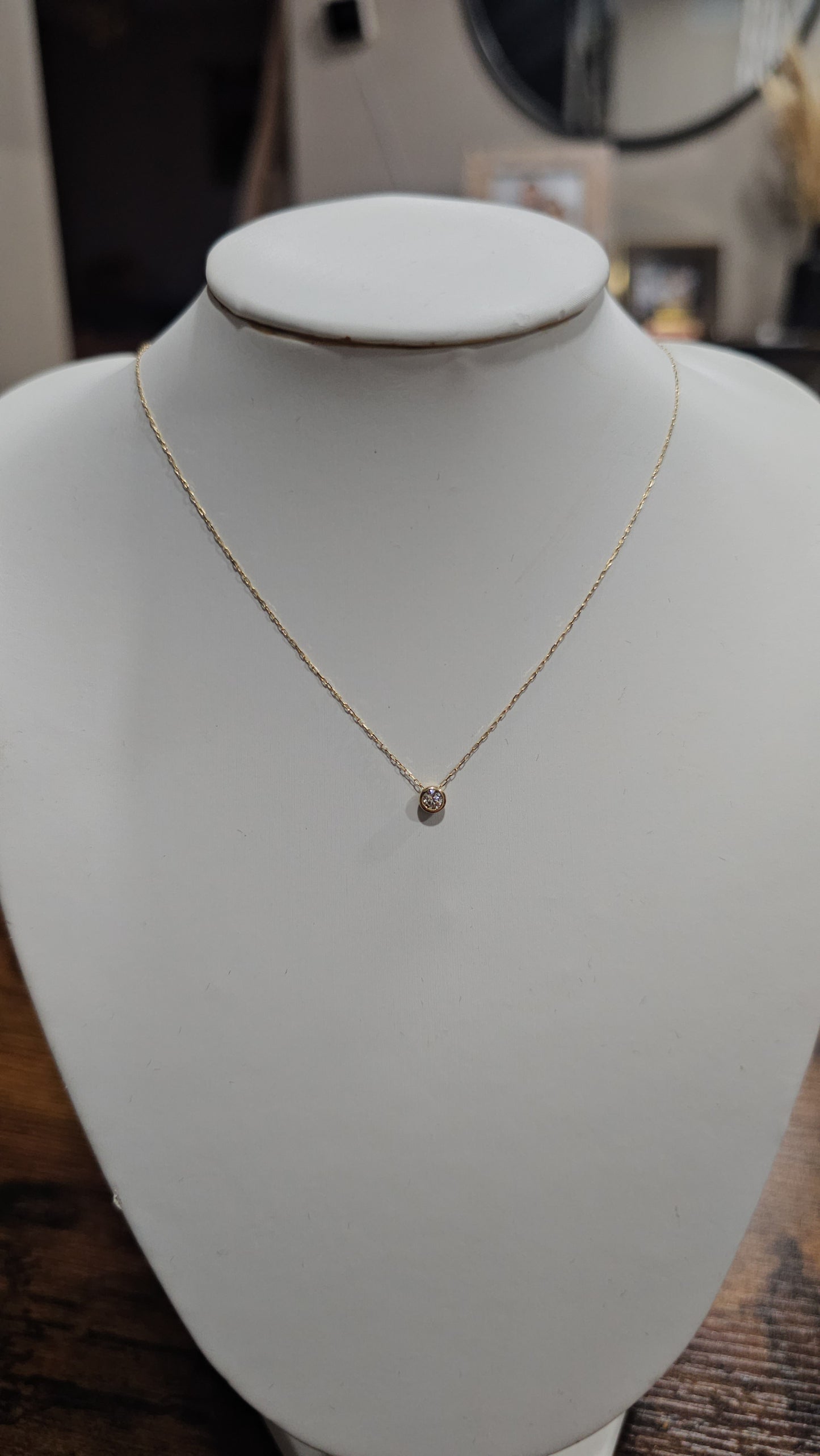 Ponto de luz diamante 0.10ct