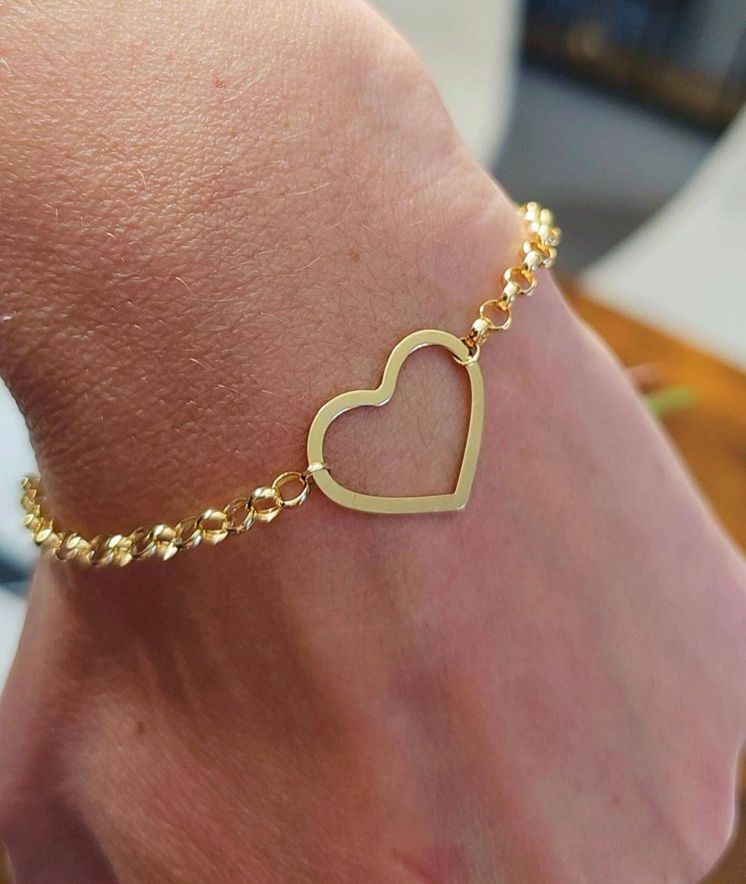 Pulseira coração