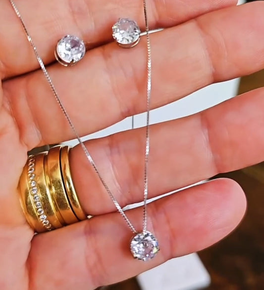 White gold set