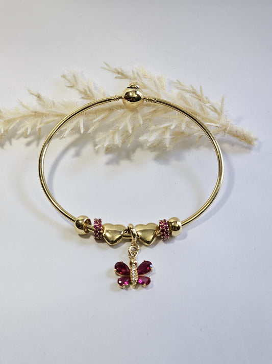 DH Butterfly love bracelet
