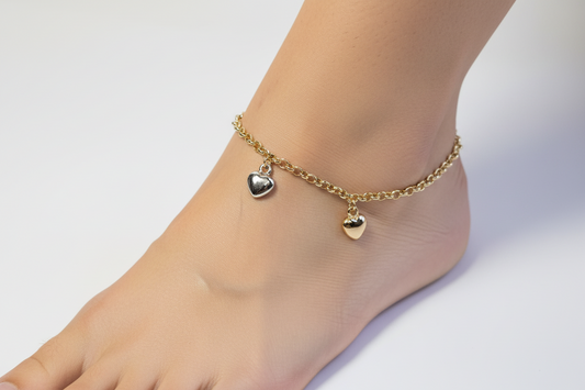 DH Anklet 2 Mini Hearts.